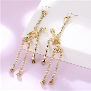 LAST ONE❗️Skull 14K Gold Earrings